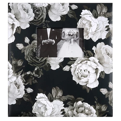 6 Pack: Black & White Floral Photo Album by Recollections®