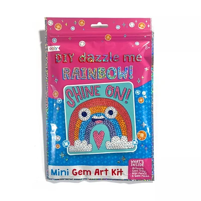 OOLY DIY Dazzle Me Rainbow Gem Art Activity Kit
