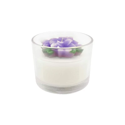 Vanilla Flower Scented Flower Jar Candle by Ashland®