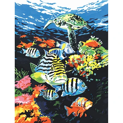 Royal & Langnickel® Painting by Numbers™ Artist Canvas Series Ocean Deep Kit