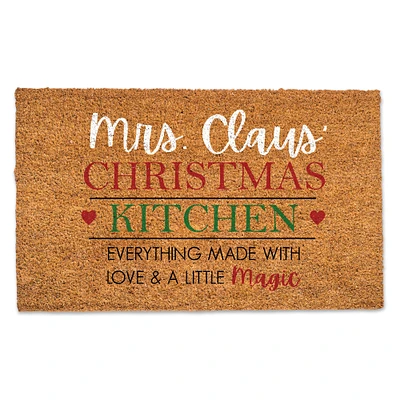 Mrs. Claus' Christmas Kitchen Doormat