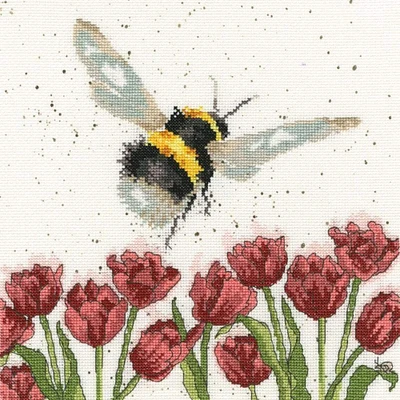 Bothy Threads Flight of the Bumble Bee Counted Cross Stitch Kit