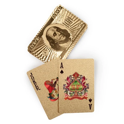 Toy Time 24k Gold Playing Cards