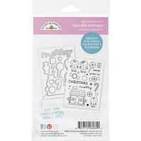 Doodlebug Design Inc.™ Doodle Stamps™ Visions Of Sugarplums Clear Stamp Set