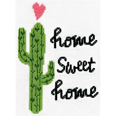 Design Works™ Cactus Home Cross Stitch Kit