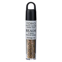 12 Pack: Toho® Bronze Gold Japanese Seed Beads, 11/0