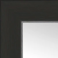 Timeless Frames® Port Espresso & Silver 24" x 37" Framed Mirror