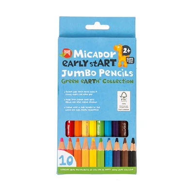 6 Packs: 10 ct. (60 total) Micador® early stART® Jumbo Colored Pencils