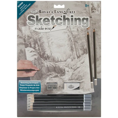 Royal & Langnickel® Sketching Made Easy™ Shadow Lake Kit