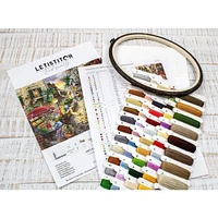 Letistitch Happy Holidays Counted Cross Stitch Kit