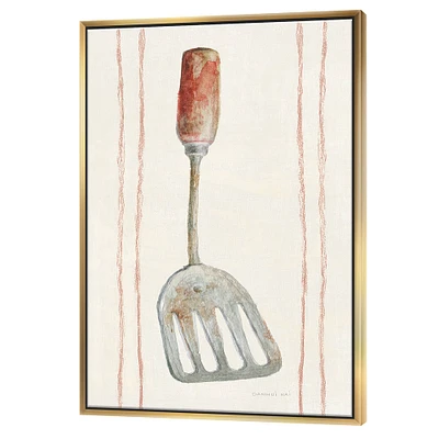 Designart - Farm Kitchen I - Kitchen Canvas in Gold Frame