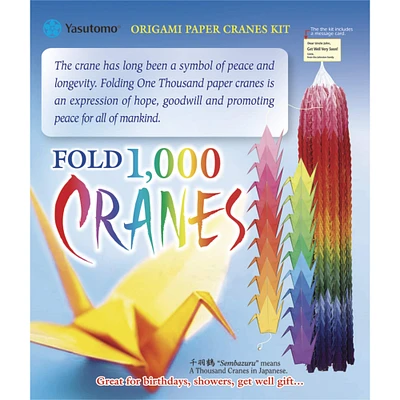 Yasutomo® 1,000 Cranes Origami Kit