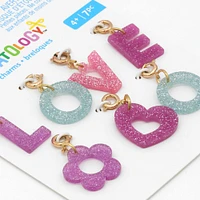 Glittery Love Charms by Creatology™