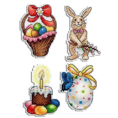 MP Studia Easter Joy Plastic Canvas Counted Cross Stitch Kit