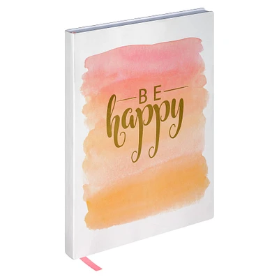 8 Pack: Be Happy Lined Journal by Artist's Loft™