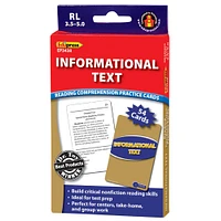 Edupress® Informational Text Practice Cards Blue Level