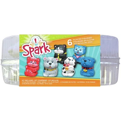 Spark Cats & Dogs Plaster Playset