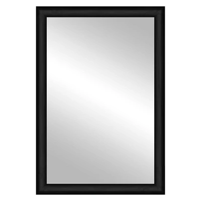 Timeless Frames® Jude Black 24" x 37" Framed Mirror