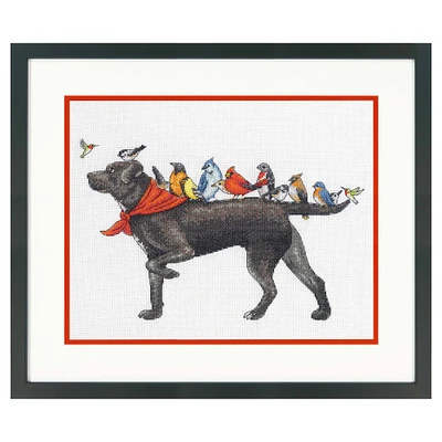 Dimensions® Bird Dog Counted Cross Stitch Kit