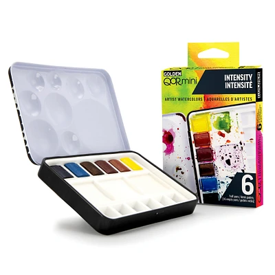 8 Pack: Golden® QoR® Mini Intensity Artist Watercolor Set