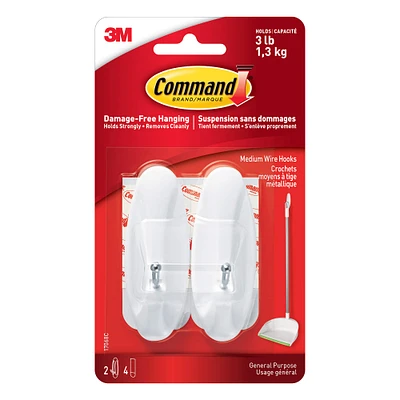 Command™ Wire Hooks