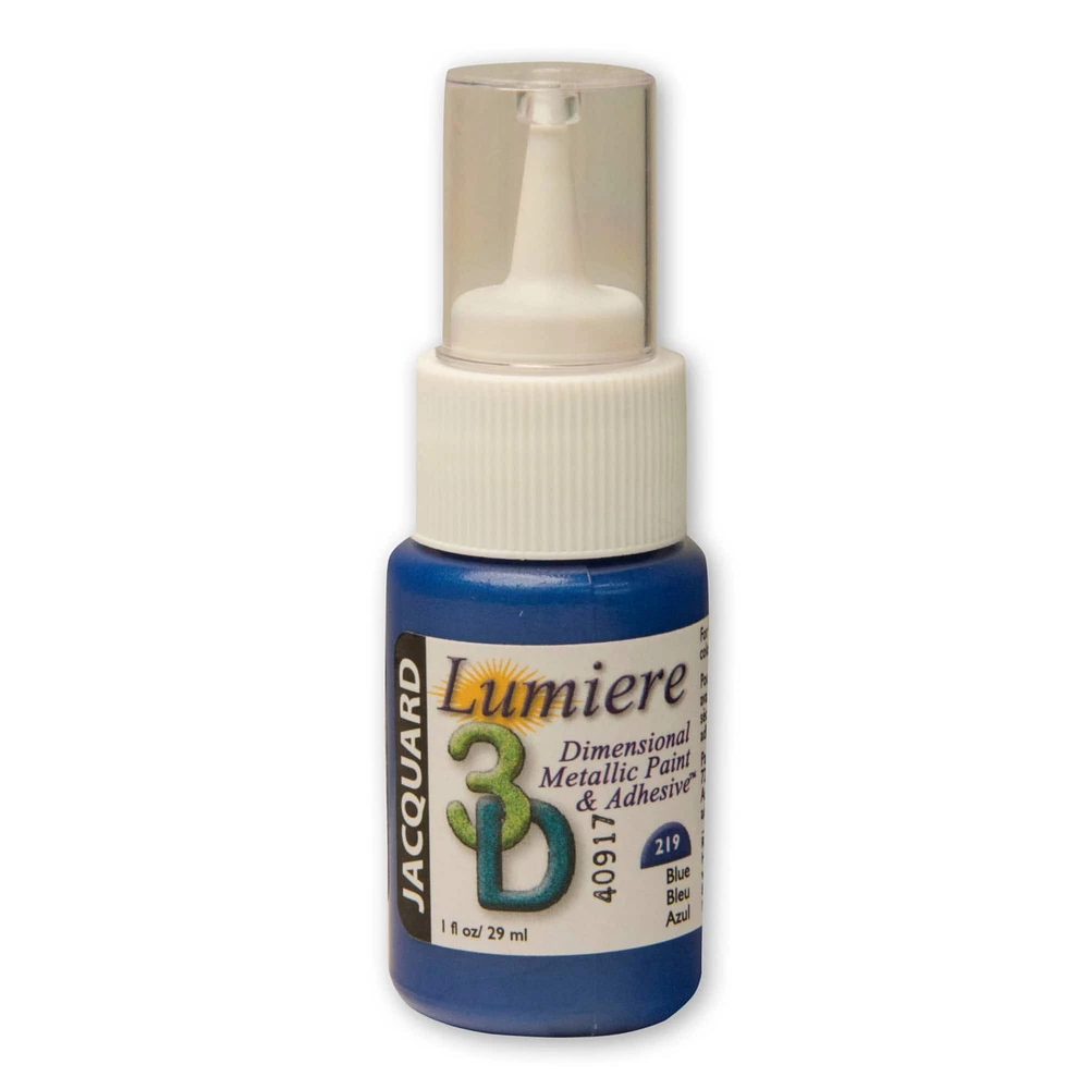 Jacquard Lumiere 3D Dimensional Metallic Paint & Adhesive