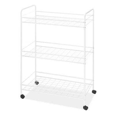 Whitmor White 3 Tier Cart