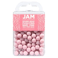 JAM Paper Colorful Round Push Pins