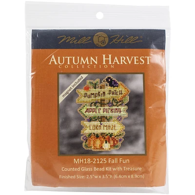 Mill Hill® Autumn Harvest Fall Fun Counted Cross Stitch Kit