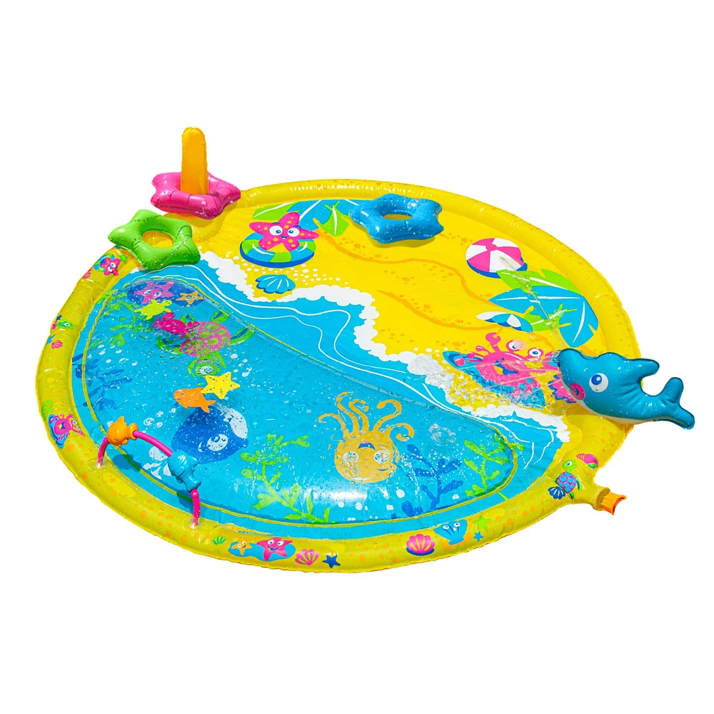 Banzai® 44'' Wiggle 'N Waves Sprinkling Mat™