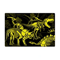 Puzzle Doubles!® Glow in the Dark Dinos 100 Piece Puzzle