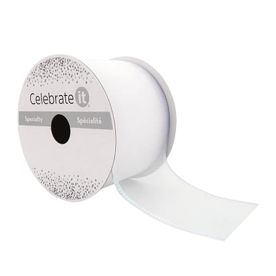 2.5" x 10yd. Sheer Wired Ribbon by Celebrate It® Specialty