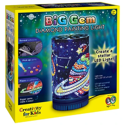 6 Pack: Creativity for Kids® Big Gem Diamond Painting Light Kit