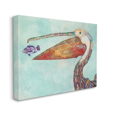 Stupell Industries Pelican's Lost Supper Canvas Wall Art