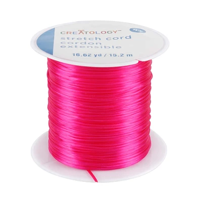 Hot Pink Stretch Cord by Creatology™