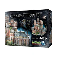 Game of Thrones - 2 3D Puzzles: The Red Keep and Winterfell: 1755 Pcs