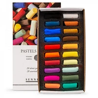 6 Packs: 20 ct. (120 total) Sennelier Half Stick Soft Pastel Set