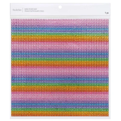 12 Pack: Rainbow Bling Sticker By Recollections™