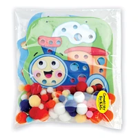 6 Pack: Creativity for Kids® Transportation Pom Pom Pictures Kit