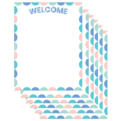 Creative Teaching Press® Calm & Cool Welcome Chart, 6ct.