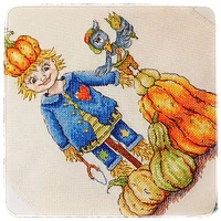 Neocraft Guards Of Pumpkin Cross Stitch Kit