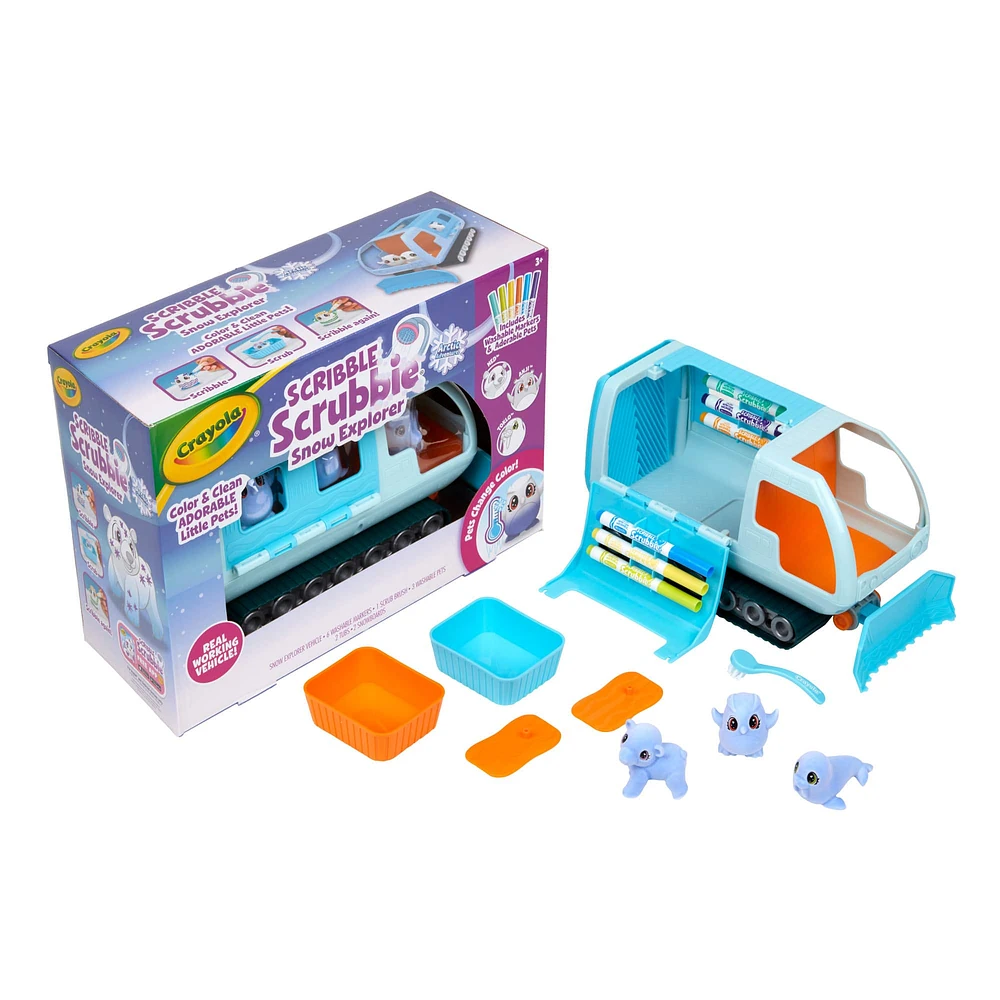 Crayola® Scribble Scrubbie Pets Arctic Snow Explorer Art Kit