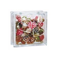 7.5" Decorative Glass Block by ArtMinds®