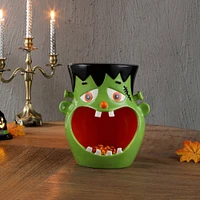 Mr. Halloween 11.5" Motion Activated Ceramic Frankenstein Candy Bowl