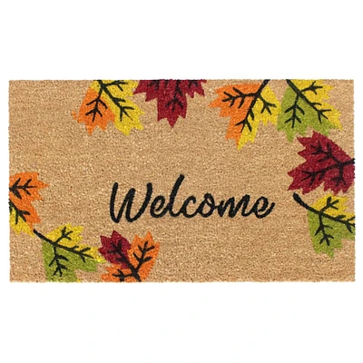 RugSmith Multi Machine Tufted Welcome Fall Doormat