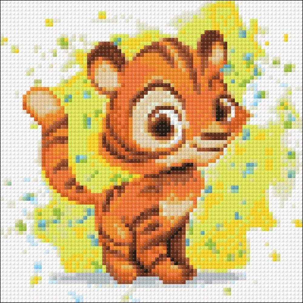 Crafting Spark Little Tiger Diamond Painting Kit