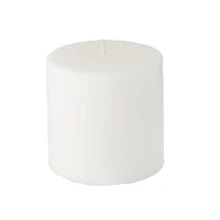 Ashland® Basic Elements™ White Pillar Candle, 3 Pack