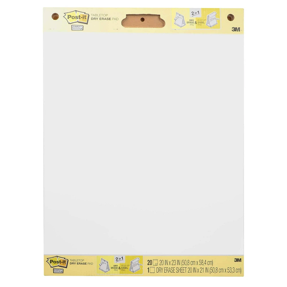 Post-it® Tabletop Dry Erase Pad