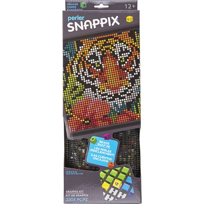 Perler™ Snappix™ Jungle Tiger Fuse Beads Craft Kit