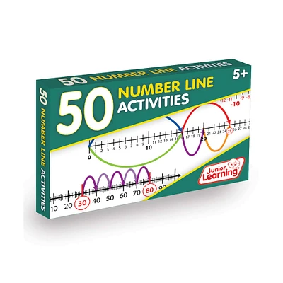 Junior Learning® 50 Number Line Activities Learning Set